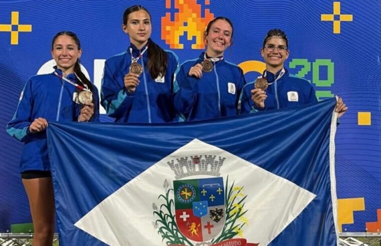 Joinville leva 360 integrantes à Olesc e já conquista ouros no atletismo