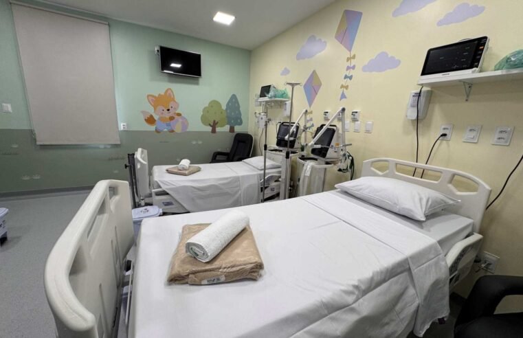 Hospital Azambuja, em Brusque, ganha UTI Pediátrica com 10 leitos custeados pelo Estado