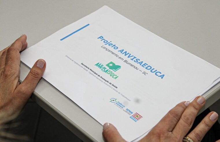 Blumenau prevê mais de mil estudantes no AnvisaEduca a partir de 2027