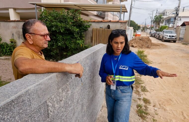 Casan faz quase 2,3 mil visitas a moradores de Ingleses e Santinho durante obras de esgoto