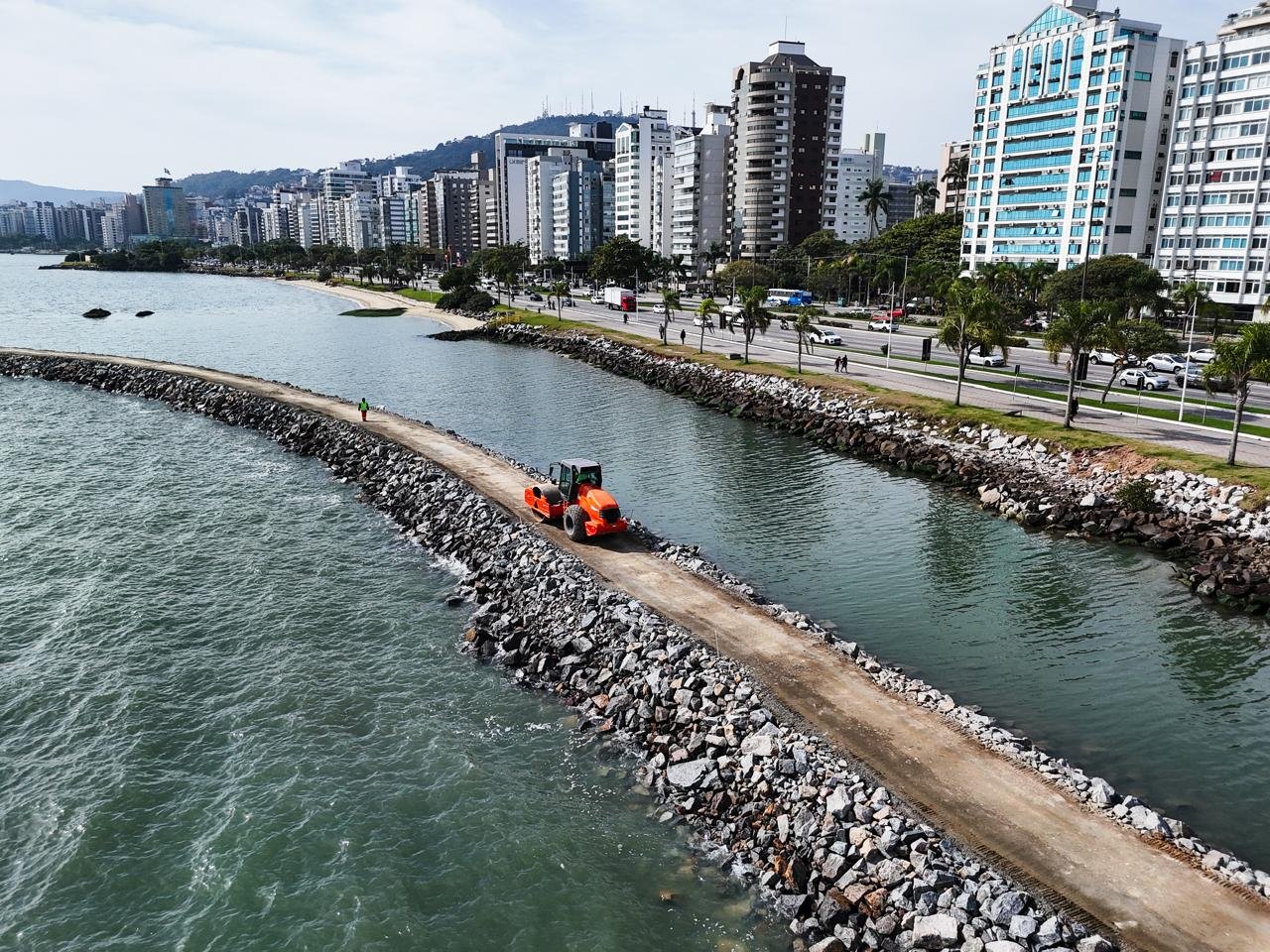 Parque e Marina Beira-Mar Norte avançam em Florianópolis