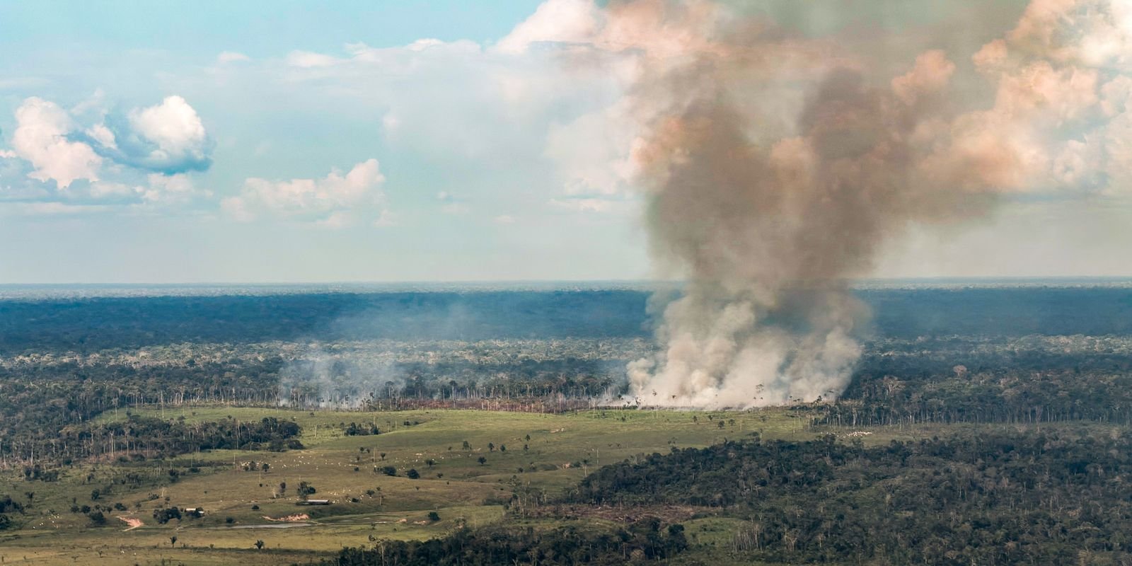Incêndios no oeste do Pará deixam ar insalubre; governo reforça combate
