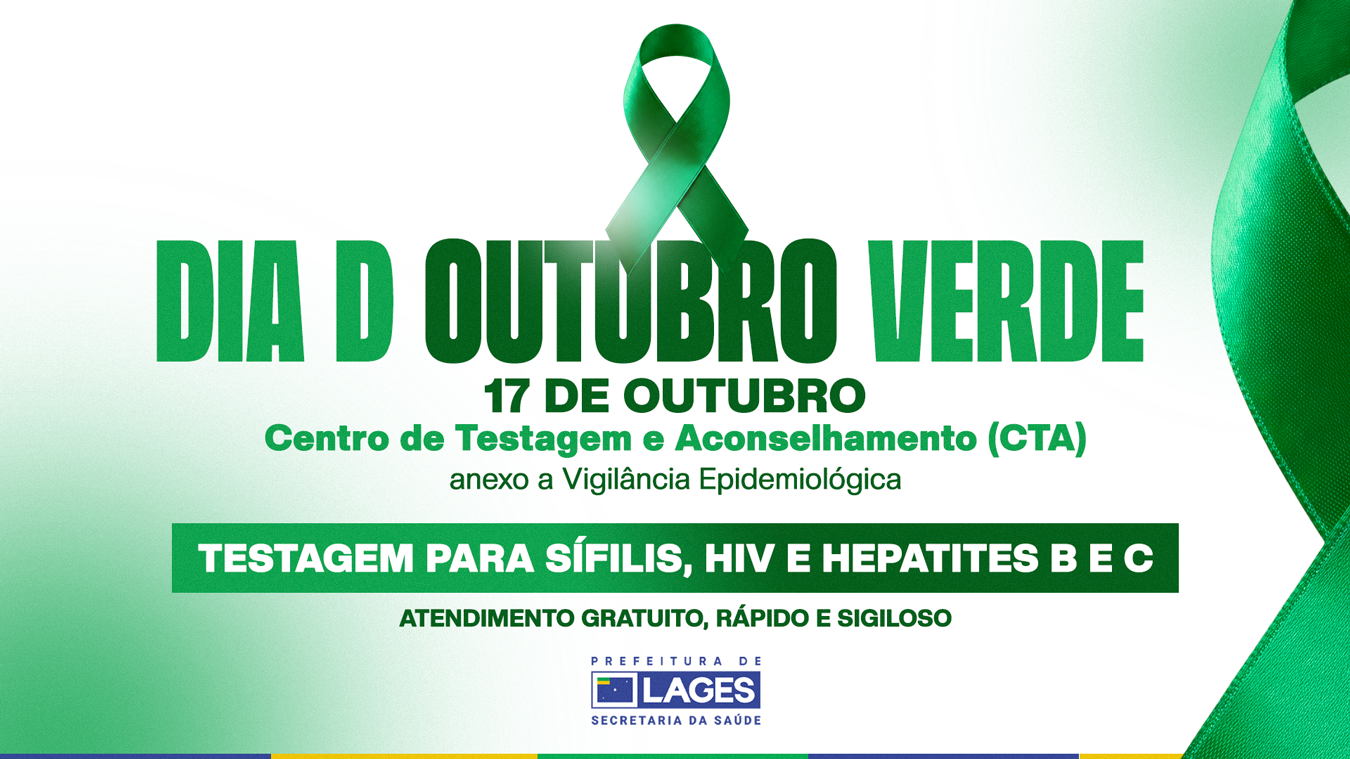 Lages terá testes gratuitos para HIV, sífilis e hepatites no dia 17