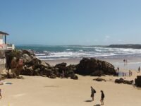 Praia do Baleal, em Peniche, Portugal, onde Gabriel Medina foi vice-campeão da etapa da WSL