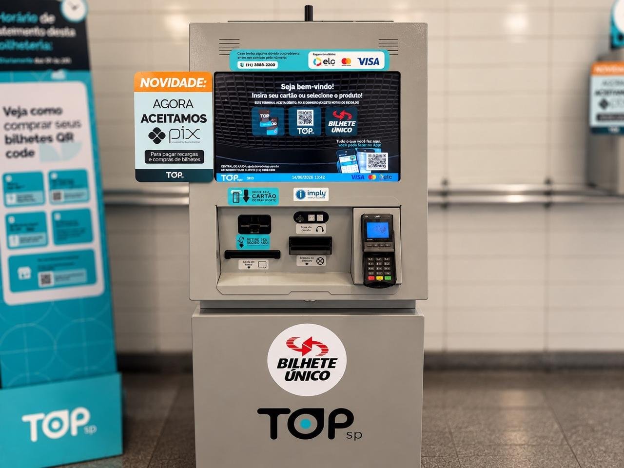 Metrô de SP amplia Pix nas máquinas; veja o calendário por linha