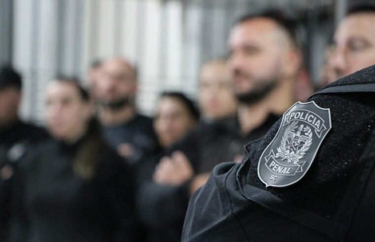 Polícia Penal de SC tem alta de 58% no efetivo e vai contra tendência do país