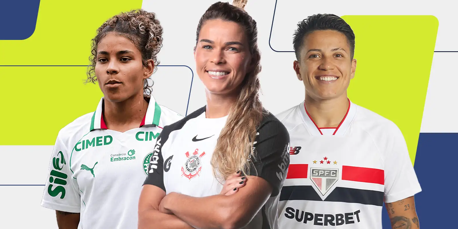 Prêmio Para Elas: Bia Menezes, Raissa Bahia e Tamires disputam melhor lateral