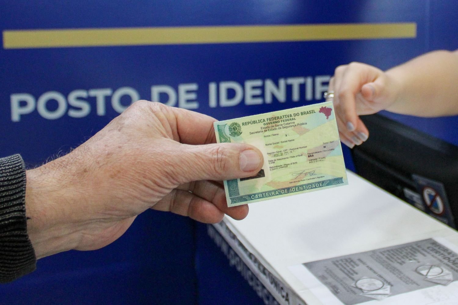 Santa Catarina chega a 3 milhões de Carteiras de Identidade Nacional