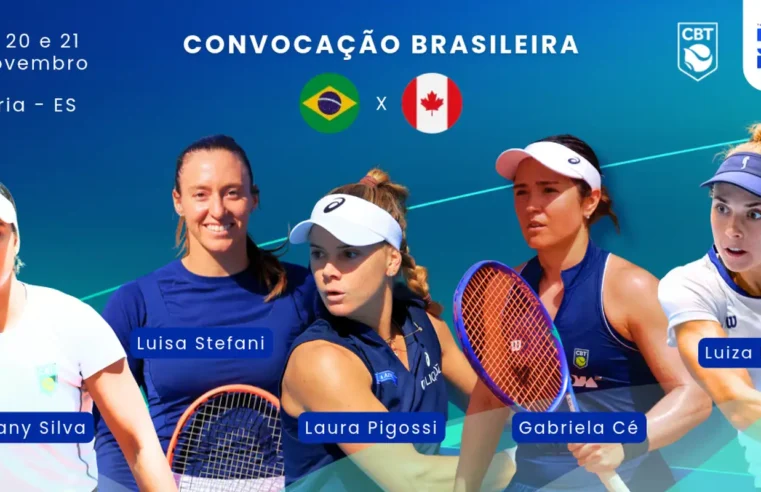 Seleção feminina de tênis é convocada para Billie Jean King Cup