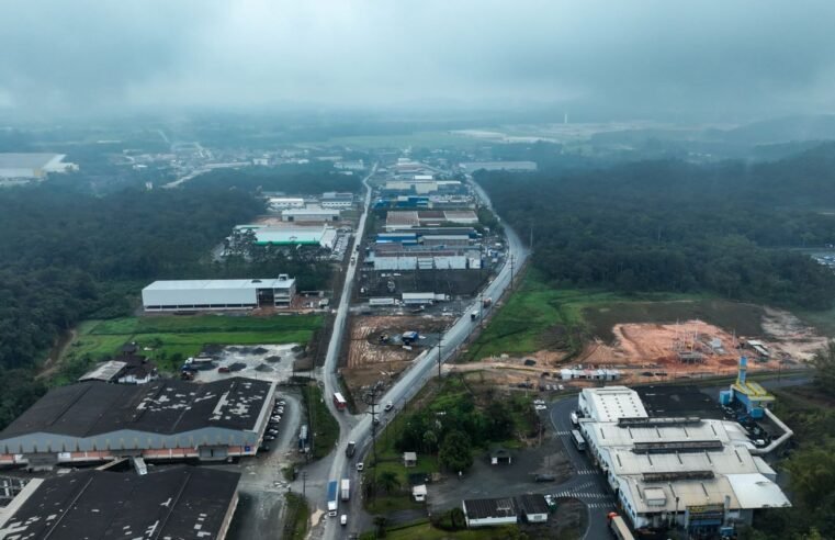 Joinville ganha R$ 19,2 mi em obras na Zona Industrial Norte